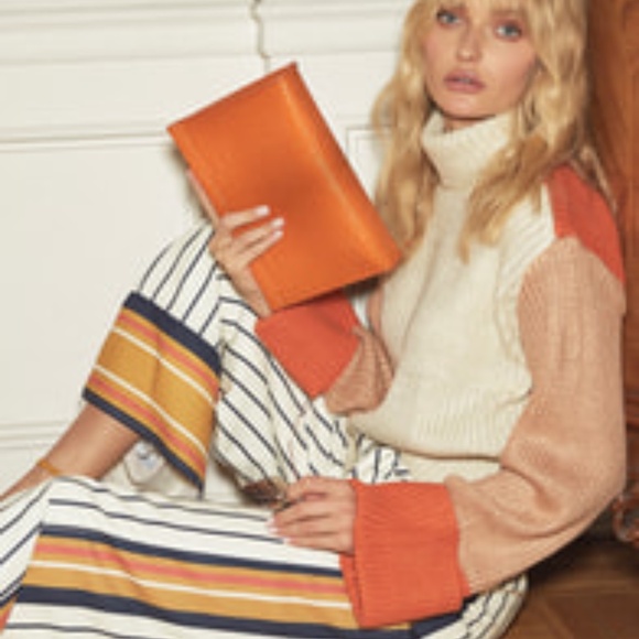 Lulus Striped Wide Leg Trouser Pant - XS - Picture 6 of 6